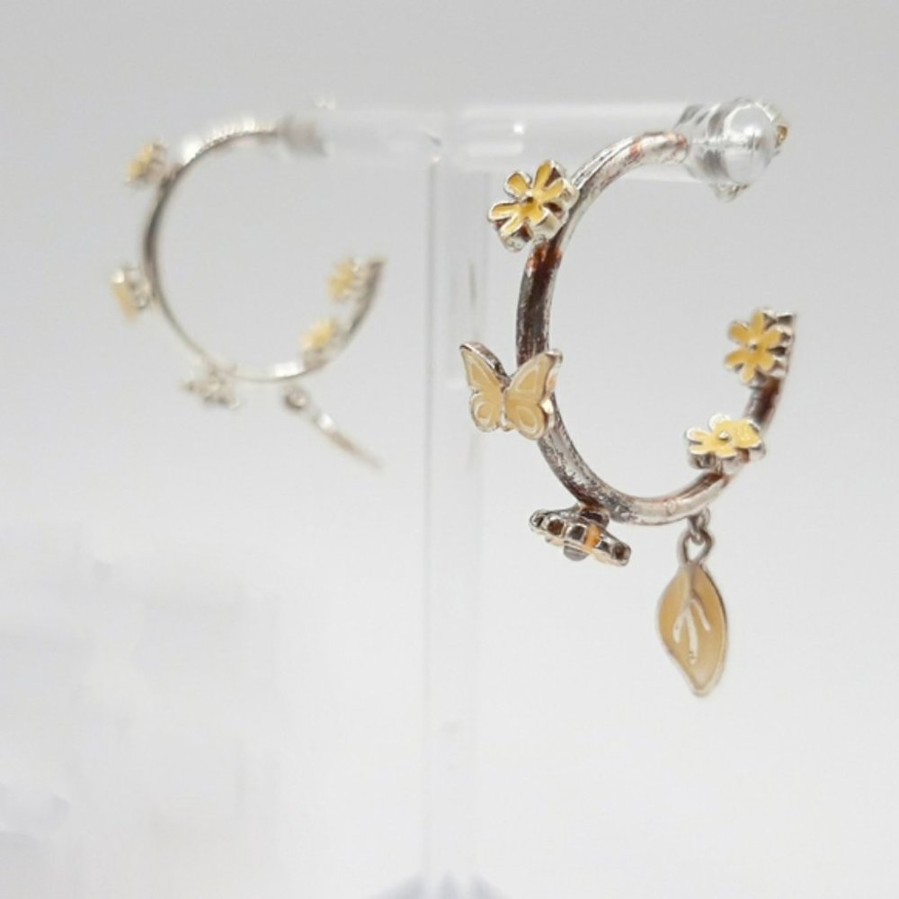 3/$15 Vintage Avon Embellished Hoop Earrings